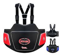 Farabi Body Shield Belly Protector Abdomen Protector Ribs Protector Abdominal Guard Belly Protectio (Red)