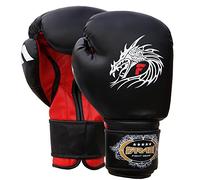 Farabi Dragon Boxing, MMA, Muay Thai, Kickboxing Fitness Punching Gloves Bag Mitts (16-OZ)