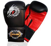 Farabi Dragon Boxing, MMA, Muay Thai, Kickboxing Fitness Punching Gloves Bag Mitts (8-OZ)