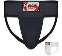 Farabi Sports Coquille Boxe Homme coquilles de Sports de Combat MMA Muay Thai Arts Martiaux Coquille (Medium, Black)