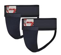 Farabi Sports Junior Coquille Boxe âge 5-12 Ans coquilles de Sports de Combat MMA Muay Thai Arts Martiaux Coquille ((Noir (Lot de 2), XS)