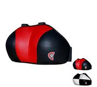 Farabi Sports pour Femme Coffre RGM Coffre Poitrine Protection de Boxe MMA Muay Thai Martial Art équipement de Protection Coffre Guard (S/M, Red/Black)