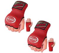 Farabi Sports sous-Gants Enfants Bandes de Boxe Hommes et Femmes | Bandage Entraînement MMA Muay Thai (Rouge (Lot Enfants de 2)