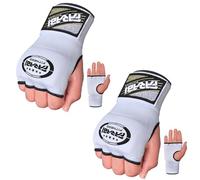 Farabi Sports sous-Gants Enfants Bandes de Boxe Hommes et Femmes | Bandage Entraînement MMA Muay Thai (Blanc (Lot Enfants de 2)