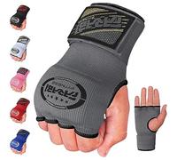 Farabi Sports sous-Gants Enfants Bandes de Boxe Hommes et Femmes | Bandage Entraînement MMA Muay Thai (Gris)
