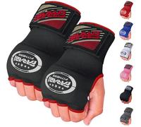 Farabi Sports sous-Gants Enfants Bandes de Boxe Hommes et Femmes | Bandage Entraînement MMA Muay Thai (Noir (Lot Enfants de 2)