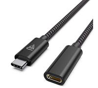 Faracent Câble d'extension USB de type C (1,3 m), USB C 3.1 (5 Gbit/s) mâle vers femelle compatible avec Switch, MacBook Air M2/M1/Pro, iPad Pro/Air, Dell XPS Surface Book - Noir