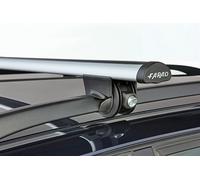 FARAD - BARRES DE TOIT EN ALUMINIUM POUR VOITURES AVEC RAILING OU MAIN-COURANTE