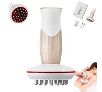 Farad Beauty Heated Brush, Faradbeauty Brush Massager, Reduces Puffiness Soothes Relaxes,Anti Cellulite Massage Tool Machine for Belly, Arms & Legs, Back, Body (Upgrade)