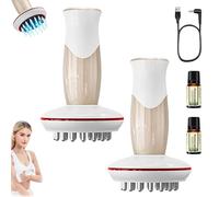 Farad Beauty Heated Brush, with Heat/5-Speed Vibration Massage, Faradbeauty Brush Massager, for Soothing Relaxation, for Belly,Arms & Legs,Back,Body (20 Gears+30 Gears)