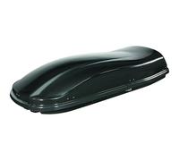 Farad Coffre de Toit Marlin 480L Noir métallisé - Double Ouverture Latérale, Homologation TÜV-GS, Garantie 5 Ans - Serrures centralisées sur 3 Points avec clés de sécurité - Résistant aux Rayons UV