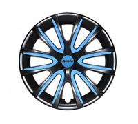 Farad Enjoliveurs universels Deux Tons 14 Pouces Black/Blue