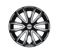 Farad Enjoliveurs universels Deux Tons 16 Pouces Black/Lightgrey