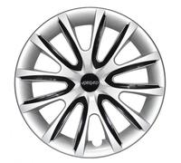 Farad Enjoliveurs universels Deux Tons 16 Pouces Silver/Black