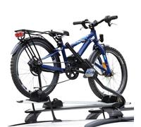 Farad P-Style Porte-vélos de toit pour voiture, jusqu'à 25 kg, en acier certifié ABE, universel, verrouillable