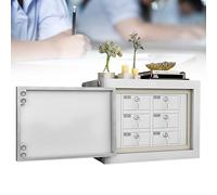 Faraday Box Armoire De Protection Du Signal De Téléphone Portable,casier Mural Acier For Téléphone Portable Avec Serrure En Métal Blocs De Clés,stockage Sécurisé 5G/WiFi For Téléphones(6squares)