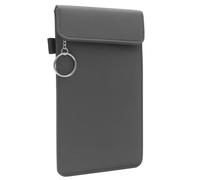Faraday Étui de protection pour téléphone portable et clés de voiture - 10 × 18 cm - Protection RFID et sans o - Bloqueur de signal EMF contre radio, GPS et Wi-Fi - Smartphones jusqu'à 6,9