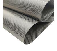 Faraday Fabric-EMI RFID Bloc de Mise à la Terre WiFi/RF Anti-radiations Tissu Bloquer Les Signaux RF des Appareils DIY Boite Faraday Blocage de Cuivre,silver-10m