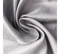 Faraday Fabric-EMI RFID Bloc de Mise à la Terre WiFi/RF Anti-radiations Tissu Tissu de Blindage EMF, Tissu de Protection Cage Tissu Faraday de 10khz à 30Ghz,silver-4m