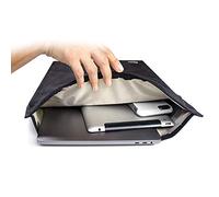 Faraday Grand étui pour clés de voiture, iPad, verrouillage de signal, étui de carte de crédit, protection GPS (L)