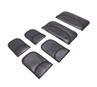 Faraday Lot de 6 Sacs pour Porte-Clés, Pochette de Blocage de Signal en Fibre de Carbone, Cage de Protection Antivol avec étui étanche pour e Voiture, l'ensemble Comprend Un Grand, Un