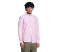 Farah Brewer Chemise Oxford en Coton Coupe ajustée, Rose Corail, S Homme