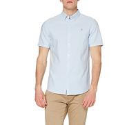 Farah Brewer SS BD pour Homme, Bleu Ciel, M
