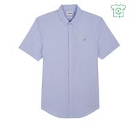 FARAH Chemise 'Brewer' bleu clair / orange, Taille XS