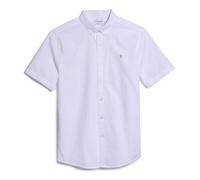FARAH Chemise 'Brewer' jaune d'or / blanc, Taille XL