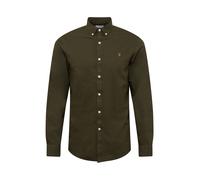 FARAH Chemise 'BREWER' vert foncé, Taille XXL