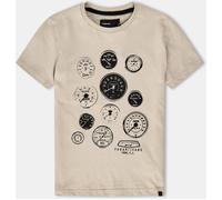 Farah Graphic Ss Tee Juniors Blanc argenté 7-8 Unisex