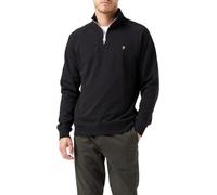 Farah Jim 1/4 Zip Maillot de survêtement, Noir, XXL Homme