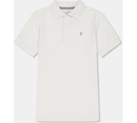 Farah Bugsworth Ss Polo Juniors Blanc éclatant 14-15 Unisex