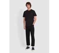 Farah Men's Regular Fit T-Shirt Noir 010 Moyen Male