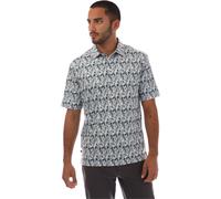 Farah Milford Short-Sleeve Performance Polo Shirt Blanc X Large Male