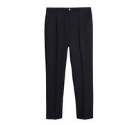 Farah Pantalon Roachman Fit pour Homme, Devant Plat, Taille 32, Noir