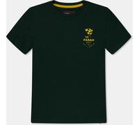 Farah Print Logo Graphic Ss Tee Racing Juniors Vert 10-11 Unisex