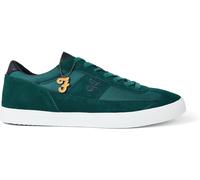 Farah Stanton Suede Cupsole Low Top Trainers Mens Teal 7 (41) Male