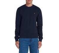 Farah Tim Crew Maillot de survêtement, Bleu Marine véritable, S Homme