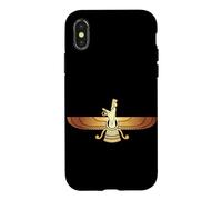 Faravahar Symbole Nationalisme Iranien Zoroastrisme Coque pour iPhone X/XS