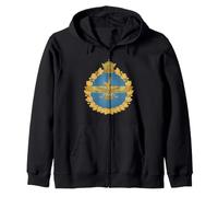 Faravahar Zoroastrisme Empire Perse Zoroastrien Farvahar Sweat à Capuche