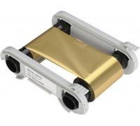 Farbband gold monochrom für Zenius, Edikio und Primacy - 1000 Karten/Rolle