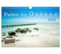 Farben der Ostsee (Wandkalender 2026 DIN A4 quer), CALVENDO Monatskalender: Die besonderen Lichtstimmungen und Farben der Ostsee, festgehalten durch ... von diesen Farben und Stimmungen verzaubern.