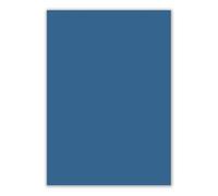 FarbenFroh - Lot de 50 feuilles de papier A5 - Feuille plano - Bleu roi - 240 g/m² - 14,8 x 21 cm - Feuille de bricolage - Papier de couleur - Carton photo - Carton de couleur