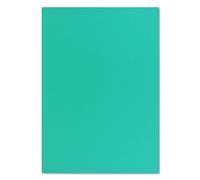 FarbenFroh - Lot de 50 feuilles de papier plano - Format A4 - Bleu pacifique (bleu, vert, turquoise) - 160 g/m² - 21 x 29,7 cm - Feuille de bricolage - Papier de couleur - Carton photo - Carton de