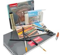 FarbenFux Kit aquarelle pour les utilisateurs avancés pour une peinture vive et fine