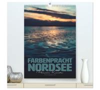 Farbenpracht Nordsee (hochwertiger Premium Wandkalender 2026 DIN A2 hoch), Kunstdruck in Hochglanz: Dieser Kalender zeigt in welchen Farben die Nordseeküste vor Allem am Abend erstrahlt.