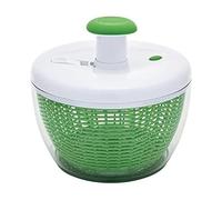 Farberware 5264312 Essoreuse à pompe professionnelle facile à utiliser avec bol, passoire et système de drainage intégré pour salade fraîche, croustillante, propre, en plastique, vert