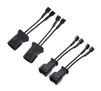 FARBIN Lot de 2 adaptateurs de câble pour klaxon de voiture (pour Hyundai Klaxon)