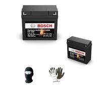 farbrothersonline Compatible avec BMW R RT (K81) 1150 2000 A 2006 Bosch DIY Batterie YT19BL-BS FA120 12V 18AH CHARGÉE ET PRÊTE À L'INSTALLATION Batteries SCELLÉES AGM Gel 186X82X171CM